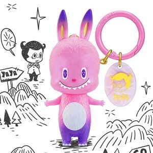 LABUBU & YAYA - POP MART The Monsters 10th Anniversary Series Figure Keychain